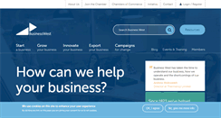 Desktop Screenshot of businesswest.co.uk